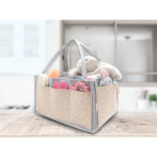 Geanta organizator scutece si accesorii copii/bebelusi BabyJem culoare Somon Geanta organizator scutece si accesorii copii/bebelusi BabyJem culoare Somon