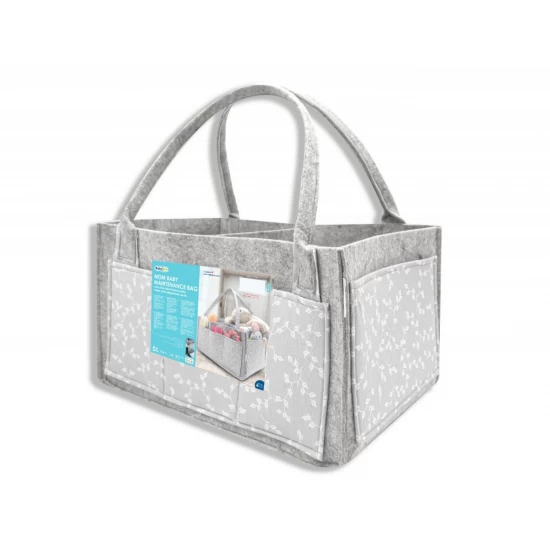 Geanta organizator scutece si accesorii copii/bebelusi BabyJem culoare Gri Geanta organizator scutece si accesorii copii/bebelusi BabyJem culoare Gri