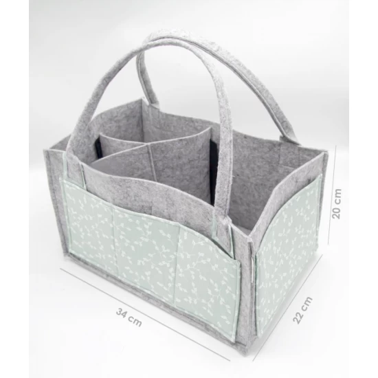 Geanta organizator scutece si accesorii copii/bebelusi BabyJem culoare Gri Geanta organizator scutece si accesorii copii/bebelusi BabyJem culoare Gri