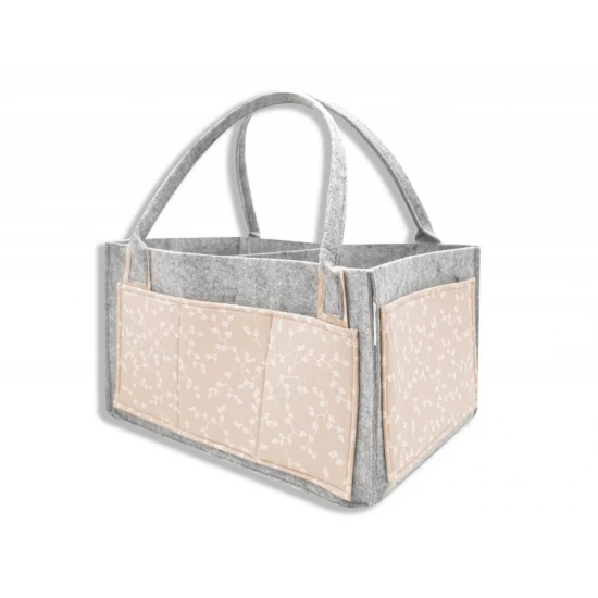 Geanta organizator scutece si accesorii copii/bebelusi BabyJem culoare Gri Geanta organizator scutece si accesorii copii/bebelusi BabyJem culoare Gri