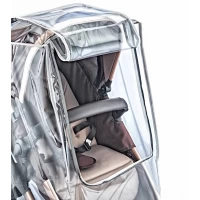 Husa de ploaie universala cu fereastra si banda reflectorizanta pentru carucior BabyJem