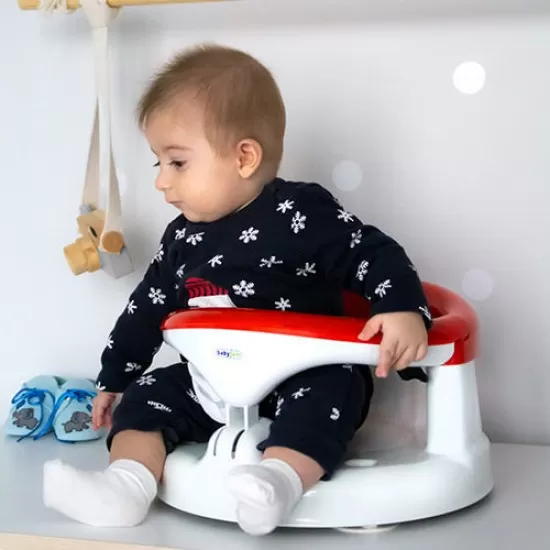 Scaun de baie bebelusi Bath and Feeding BabyJem Culoare Rosu Scaun de baie bebelusi Bath and Feeding BabyJem Culoare Rosu