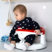 Scaun de baie bebelusi Bath and Feeding BabyJem Culoare Maro