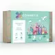 Set constructie magnetic 120 piese Pastel Magnetic Tiles Set constructie magnetic 120 piese Pastel Magnetic Tiles