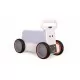 Masinuta ride-on, premergator si carucior de jucarii MamaToyz DriveMe Soft, Vacuta - Jucarie din lemn 3 in 1