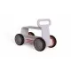 Masinuta ride-on, premergator si carucior de jucarii MamaToyz DriveMe Wood, Ambulanta - Jucarie din lemn 3 in 1