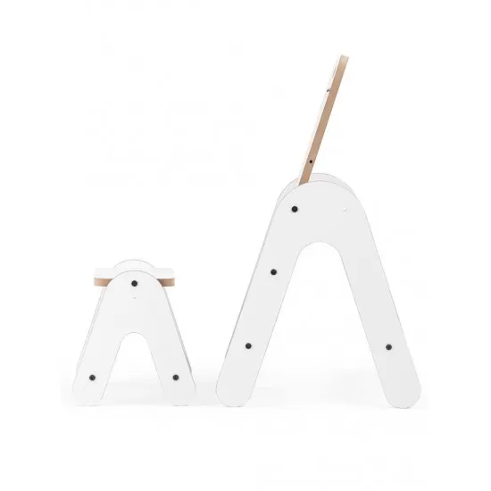 Masuta si tabla 2 in 1 cu scaunel MamaToyz Massam MDF Masuta si tabla 2 in 1 cu scaunel MamaToyz Massam MDF