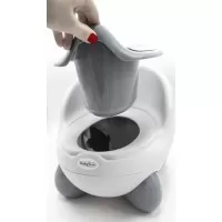 Olita pentru copii BabyJem Tonton Culoare Alb/Gri