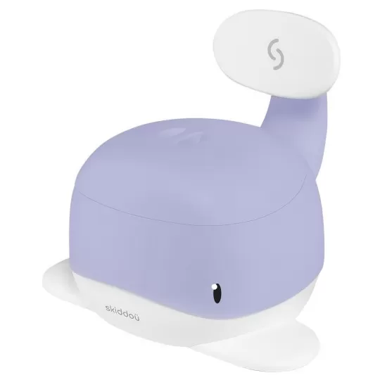 Olita pentru copii Pottili Skiddou balenuta cu capac Liliac bloom Lavanda Olita pentru copii Pottili Skiddou balenuta cu capac Liliac bloom Lavanda