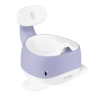 Olita pentru copii Pottili Skiddou balenuta cu capac Liliac bloom Lavanda