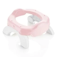 Olita portabila 2 in 1 BabyJem Portable Seat culoare Roz