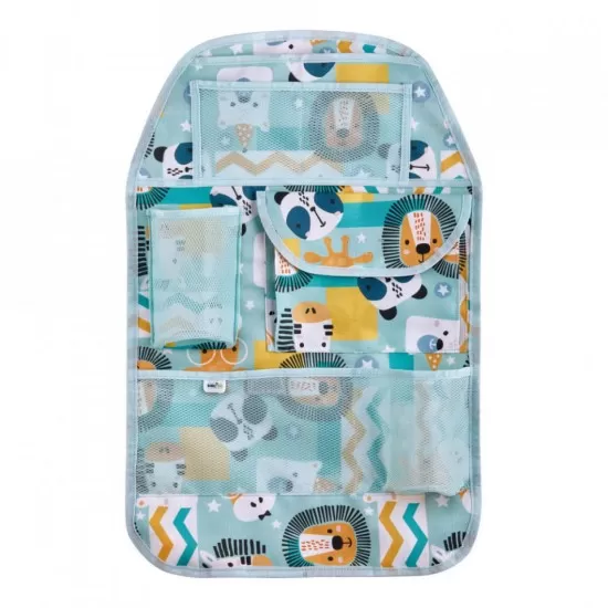 Organizator BabyJem pentru scaun auto Jungle Culoare Bleu Organizator BabyJem pentru scaun auto Jungle Culoare Bleu
