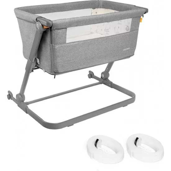 Patut 3 in 1 co-sleeping Skiddou Natt Normandic Dream Gri deschis Patut 3 in 1 co-sleeping Skiddou Natt Normandic Dream Gri deschis