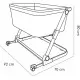 Patut 3 in 1 co-sleeping Skiddou Natt Normandic Dream Gri deschis Patut 3 in 1 co-sleeping Skiddou Natt Normandic Dream Gri deschis