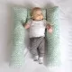 Perna 3 in 1 - Babynest, perna pentru gravide si pentru alaptare in forma de U BabyJem Culoare Verde