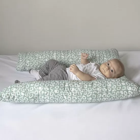 Perna 3 in 1 - Babynest, perna pentru gravide si pentru alaptare in forma de U BabyJem Culoare Verde
