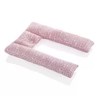 Perna 3 in 1  - Babynest, perna pentru gravide si pentru alaptare in forma de U BabyJem Culoare Roz