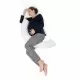 Perna gravide si alaptare multifunctionala BabyJem Culoare Gri Perna gravide si alaptare multifunctionala BabyJem Culoare Gri