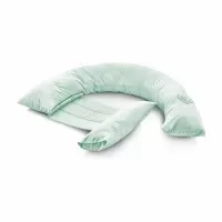 Perna gravide si alaptare multifunctionala BabyJem Culoare Turcoaz