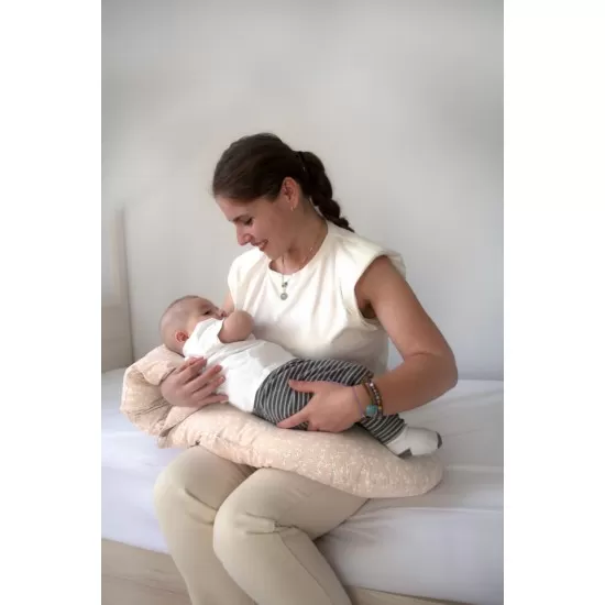 Perna multifunctionala pentru alaptat si gravide cu suport detasabil pentru cap BabyJem Culoare Gri Perna multifunctionala pentru alaptat si gravide cu suport detasabil pentru cap BabyJem Culoare Gri