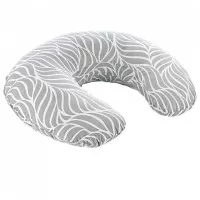 Perna pentru alaptat 2 in 1 Nursing Pillow, BabyJem Gri