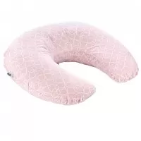 Perna pentru alaptat 2 in 1 Nursing Pillow BabyJem Roz