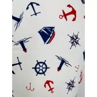 Perna pentru alaptat 2 in 1 Nursing Pillow Marine BabyJem