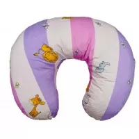 Perna pentru alaptat 2 in 1 Nursing Pillow Zoo BabyJem Culoare Roz