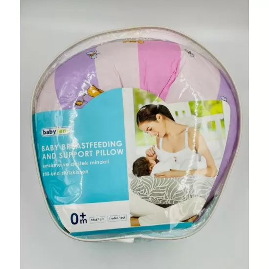 Perna pentru alaptat 2 in 1 Nursing Pillow Zoo BabyJem Culoare Roz Perna pentru alaptat 2 in 1 Nursing Pillow Zoo BabyJem Culoare Roz