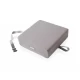 Pernuta inaltator 32x32 cm pentru scaun de masa, BabyJem, Antracit Pernuta inaltator 32x32 cm pentru scaun de masa, BabyJem, Antracit