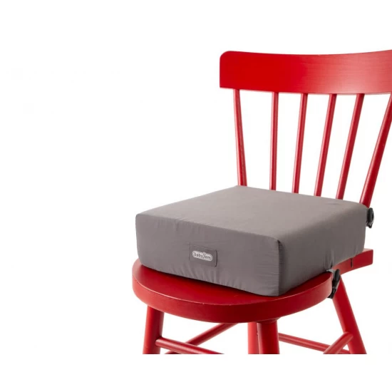 Pernuta inaltator 32x32 cm pentru scaun de masa, BabyJem, Antracit Pernuta inaltator 32x32 cm pentru scaun de masa, BabyJem, Antracit
