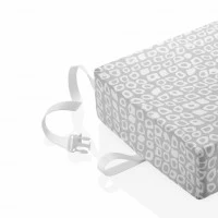Pernuta inaltator 32x32 cm pentru scaun de masa culoare Gri