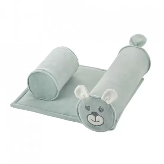 Pernuta pozitionator anti-rasucire BabyJem pentru bebelusi 34x36cm Culoare Verde Pernuta pozitionator anti-rasucire BabyJem pentru bebelusi 34x36cm Culoare Verde