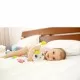 Protectie laterala multifunctionala cu jucarii din plus BabyJem Caterpilar Culoare Roz