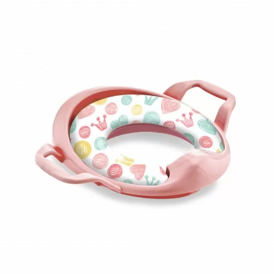 Reductor moale pentru toaleta BabyJem Culoare Roz Reductor moale pentru toaleta BabyJem Culoare Roz