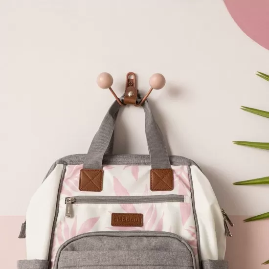 Rucsac multifunctional mamici Astrid, Skiddou, Keep pink, Roz Rucsac multifunctional mamici Astrid, Skiddou, Keep pink, Roz