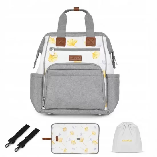 Rucsac multifunctional mamici Astrid Skiddou Vanilla Delight Galben Rucsac multifunctional mamici Astrid Skiddou Vanilla Delight Galben