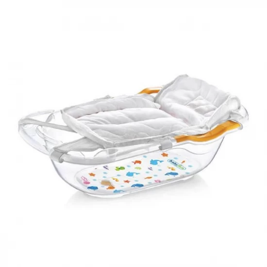 Salteluta de tip hamac pentru cadita BabyJem culoare Alb Salteluta de tip hamac pentru cadita BabyJem culoare Alb
