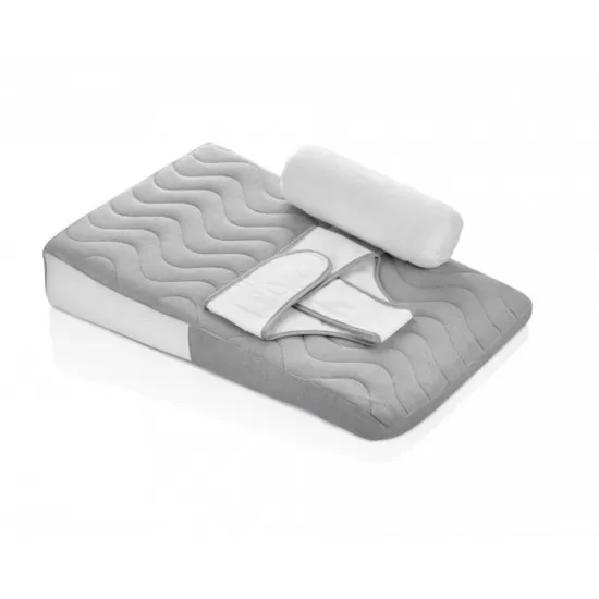 Salteluta pozitionator pentru bebelusi Baby Reflux Pillow Culoare Gri