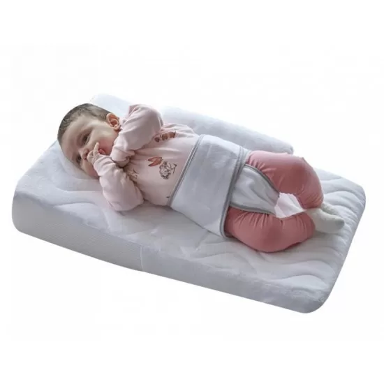Salteluta pozitionator pentru bebelusi Baby Reflux Pillow Culoare Alb