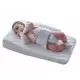Salteluta pozitionator pentru bebelusi Baby Reflux Pillow Culoare Alb