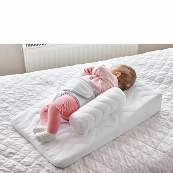 Salteluta pozitionator pentru bebelusi Baby Reflux Pillow Culoare Alb