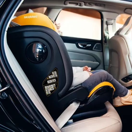 Scaun auto Isofix Skiddou Täby 15-36 kg Onyx Negru