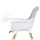 Scaun de masa 2 in 1 transformabil Skiddou Sunt Normandic Dream Gri deschis Scaun de masa 2 in 1 transformabil Skiddou Sunt Normandic Dream Gri deschis