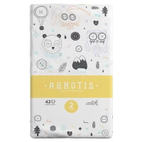 Scutece hipoalergenice Agnotis, marimea nr. 2, 3-6 kg, 42 bucati