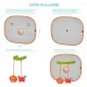 Set 2 parasolare cu jucarii si oglinda, BabyJem, 44x37 cm Set 2 parasolare cu jucarii si oglinda, BabyJem, 44x37 cm