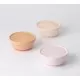 Set 3 boluri cu capac hrana bebelusi Miniware, 100% din materiale naturale biodegradabile, Cotton Candy+Toffee+Vanilla Set 3 boluri cu capac hrana bebelusi Miniware, 100% din materiale naturale biodegradabile, Cotton Candy+Toffee+Vanilla