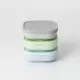 Set 3 boluri pentru hrana bebelusi Miniware Snack Bowl, 100% din materiale naturale biodegradabile, Aqua+Grey+Keylime Set 3 boluri pentru hrana bebelusi Miniware Snack Bowl, 100% din materiale naturale biodegradabile, Aqua+Grey+Keylime