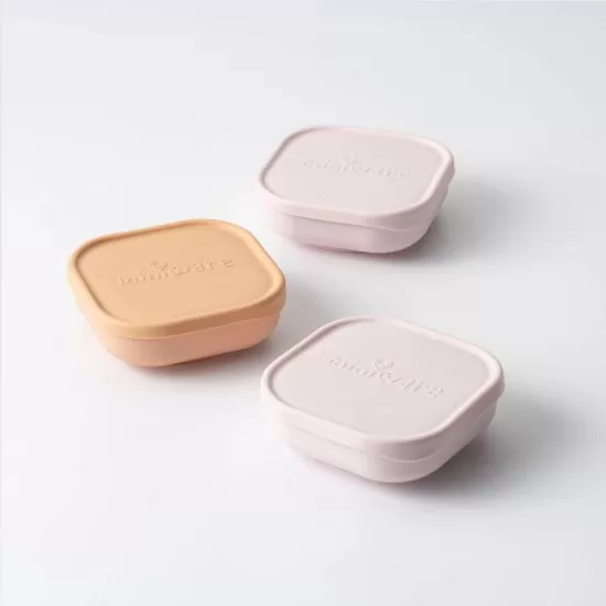 Set 3 boluri pentru hrana bebelusi Miniware Snack Bowl, 100% din materiale naturale biodegradabile, Cotton Candy+Toffee+Vanilla Set 3 boluri pentru hrana bebelusi Miniware Snack Bowl, 100% din materiale naturale biodegradabile, Cotton Candy+Toffee+Vanilla