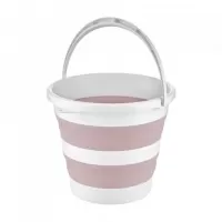 Set de baie cu 5 piese si cadita pliabila Babyjem Culoare Roz